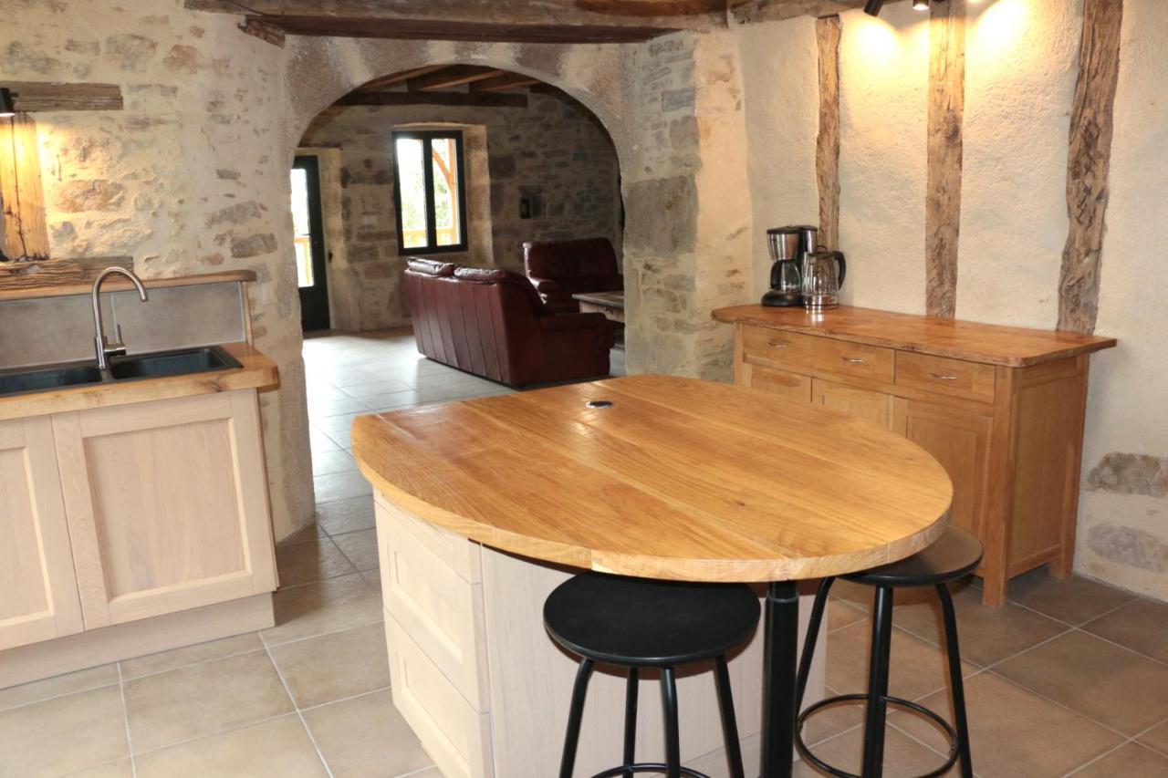 Grande Maison De Caractere En Pierres -Superbe Vue Saint-Cirgues  エクステリア 写真