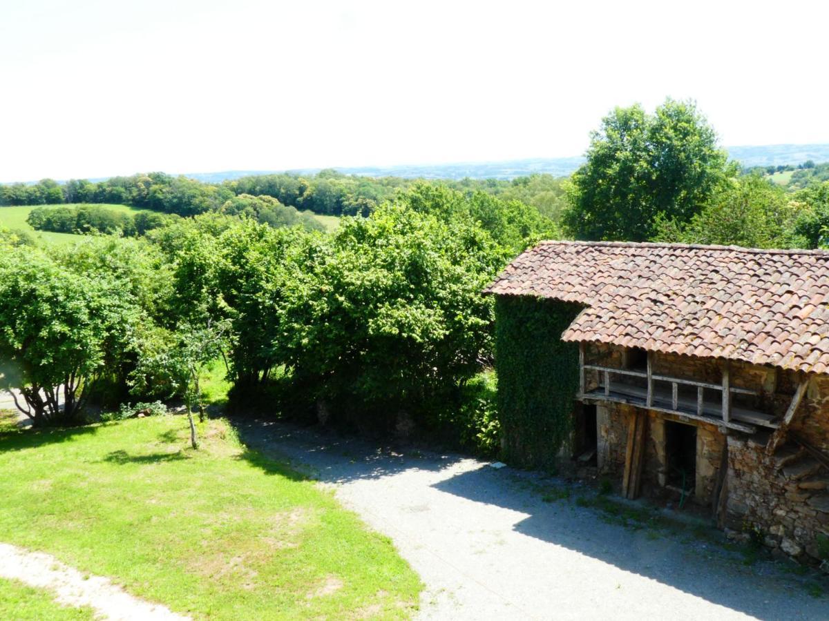 Grande Maison De Caractere En Pierres -Superbe Vue Saint-Cirgues  エクステリア 写真