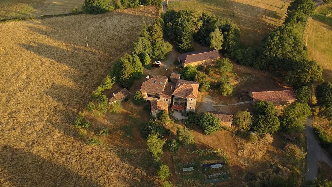 Grande Maison De Caractere En Pierres -Superbe Vue Saint-Cirgues  エクステリア 写真